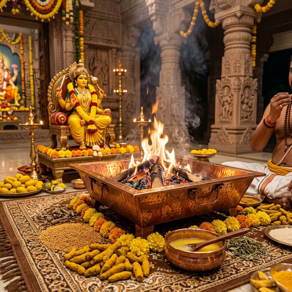 Haldi Havan (Yellow Havan)